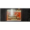 Image 1 : Metal Red Indian motor oil sign 16"x14" reproduction