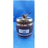 Image 1 : 1960s pipe tobacco humidor barrell, nice condition 6.5" long