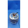 Image 2 : 1960s pipe tobacco humidor barrell, nice condition 6.5" long