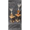 Image 2 : Pair of vintage car trophies 1986, 28" & 23"  tall