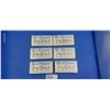 Image 1 : Set of 6 Gulfwax NOS in packages