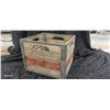 Image 2 : Vintage metal & wood Medcalf Dairy crate