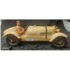 Image 1 : Very large nice decorator race car with driver 26"