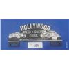 Image 1 : Nice repro plate topper Hollywood Speed & Custom 10"