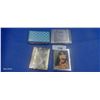 Image 1 : 4 vintage metal cigarette cases, 1 is nude girl hologram
