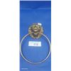 Image 1 : Vintage brass lion's head knocker 10"