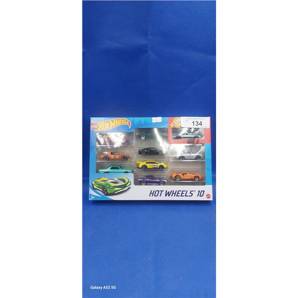 NOS Hotwheels 10 pack, Camaro, Firebird, Porsche, etc.