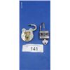 Image 1 : 2 vintage padlocks with keys