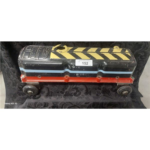 Vintage tappet cover racer, Ford 18.5"