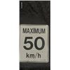 Image 1 : Aluminum road sign 50kmh 30" x 24"