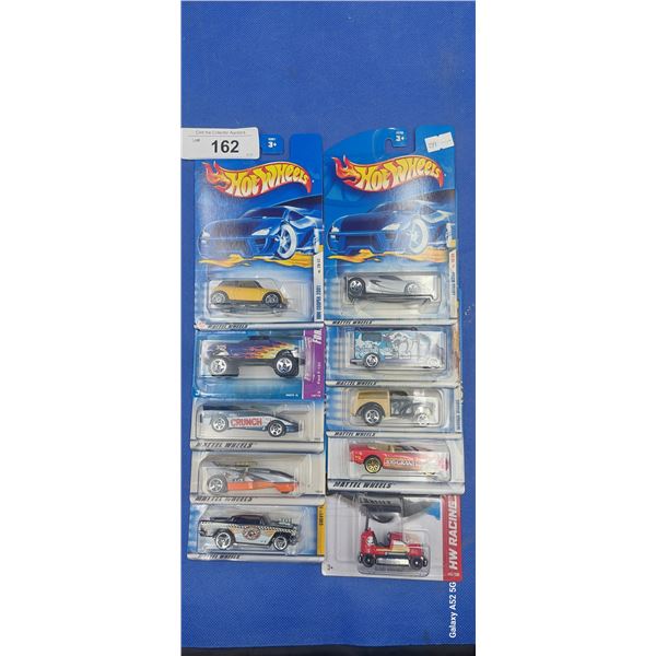 Lot of 10 unopened Hotwheels