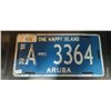 Image 1 : 2010 Aruba license plate