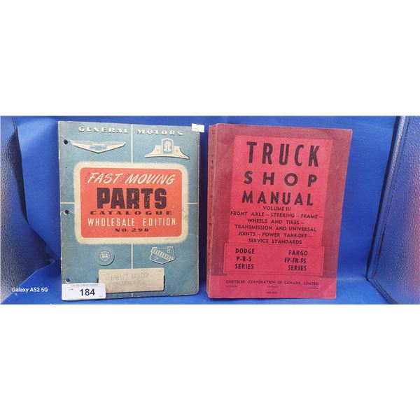1940s & 60s Chevrolet & Dodge manuals (Brett's Chilliwack)