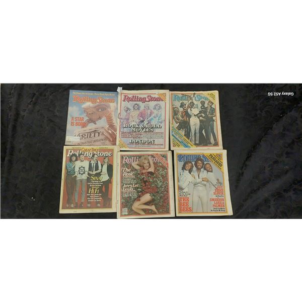 1970s Rolling Stones magazines, ET, BeeGees, Cheap Trick