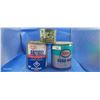 Image 1 : Vintage chewing tobacco tin & 2 antifreeze tins