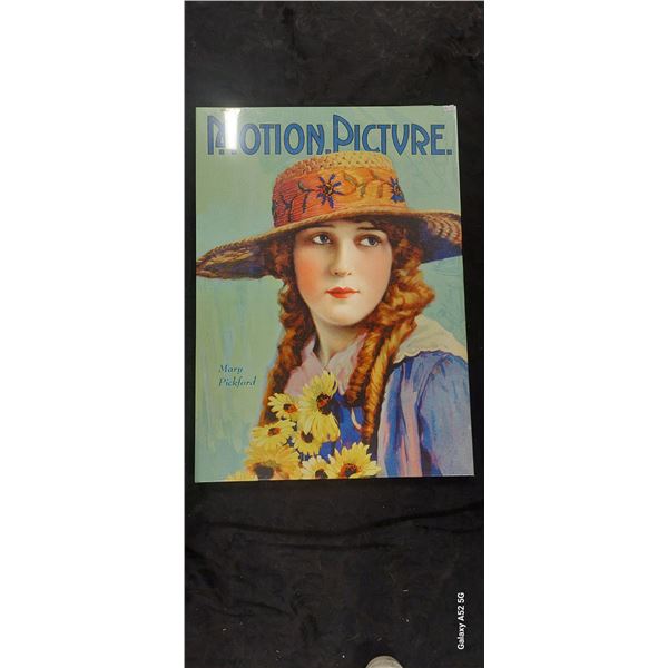 Nice Motion Pictures painted Canvas 28"x20"