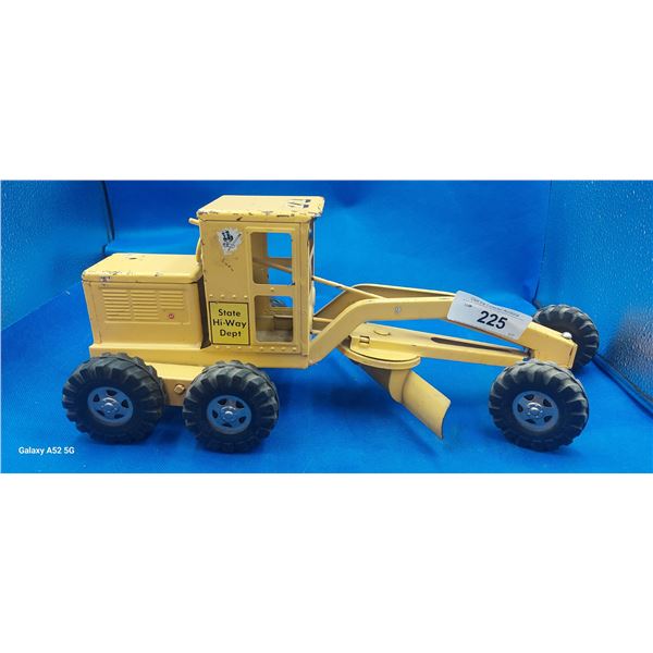 Vintage 60s Tonka grader 17"