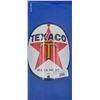 Image 1 : Very nice repro porcelain curved pump Texaco sign 8"