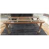 Image 1 : Vintage wooden washtub stand