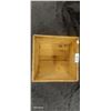 Image 3 : Vintage wooden Levis crate 13.5"x13.5"x12"