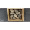 Image 1 : 20 vintage wooden net floats, each approx 4" long