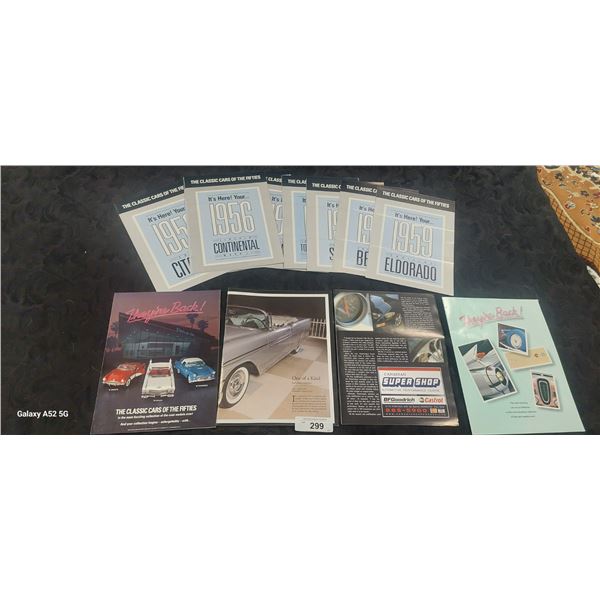 Lot of vintage ephemera, Texaco