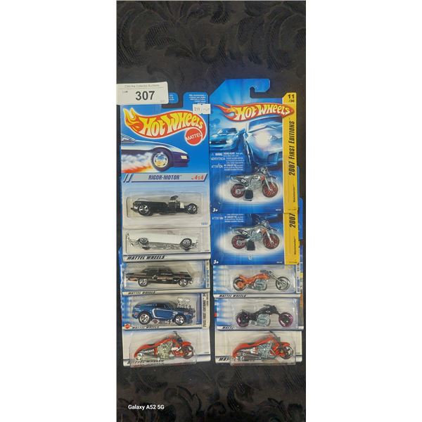 Lot of 10 unopened Hotwheels