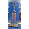 Image 3 : Lot of three 1986 car trophies 18" each