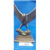 Image 2 : Heavy brass eagle statue 10" x 9"