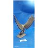 Image 3 : Heavy brass eagle statue 10" x 9"