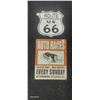 Image 1 : Pair of metal man cave signs