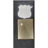 Image 2 : Pair of metal man cave signs