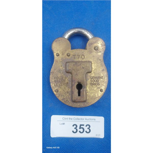 Antique padlock