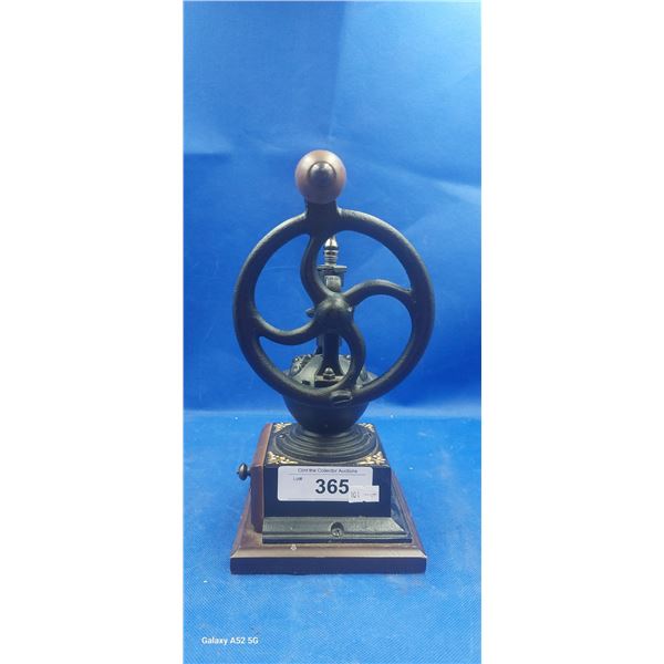 Vintage coffee grinder 10"