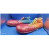 Image 3 : Vintage leather circus clown shoes, 16"