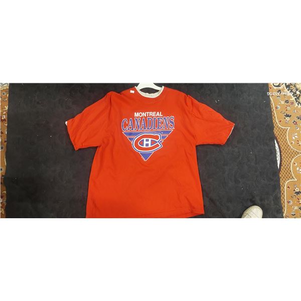 Vintage Montreal Canadiens XL shirt