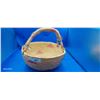 Image 1 : Antique authentic Salish/west coast woven basket, not a repro 12" diameter