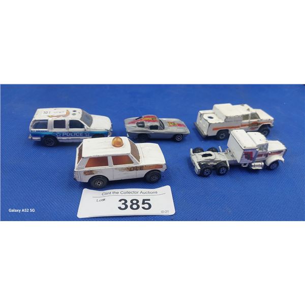 Lot of 5 collectable toy cars