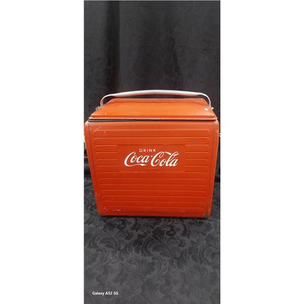 Originals 50s Coca-Cola cooler 17" x 16" x 13"