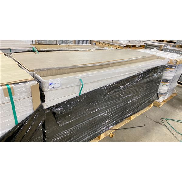 1,456.5SQ FT OF EURO ORIGINAL ROMAN PARQUET PERLO, ENGINEERED REAL WOOD FLOORING,