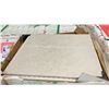 Image 2 : 432SQ FT OF CREAM  17.5"X17.5" COMMERCIAL PORCELAIN FLOOR TILE