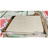 Image 2 : *LD* 432SQ FT OF CREAM  17.5"X17.5" COMMERCIAL PORCELAIN FLOOR TILE
