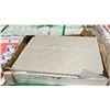 Image 2 : *LD* 432SQ FT OF CREAM  17.5"X17.5" COMMERCIAL PORCELAIN FLOOR TILE