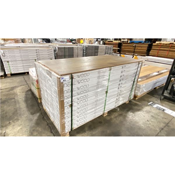 1137.95SQ FT OF IDEAL WOOD OAK FORDHAM ENGINEERED REAL WOOD FLOORING,