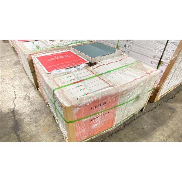 *LD* 432SQ FT OF MEDIUM BLUE 18"X18" COMMERCIAL PORCELAIN FLOOR TILE