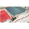 Image 2 : *LD* 432SQ FT OF MEDIUM BLUE 18"X18" COMMERCIAL PORCELAIN FLOOR TILE