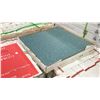 Image 2 : *LD* 432SQ FT OF MEDIUM BLUE 18"X18" COMMERCIAL PORCELAIN FLOOR TILE