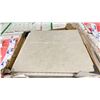 Image 2 : *LD* 432SQ FT OF CREAM  17.5"X17.5" COMMERCIAL PORCELAIN FLOOR TILE