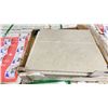Image 2 : *LD* 432SQ FT OF CREAM  17.5"X17.5" COMMERCIAL PORCELAIN FLOOR TILE
