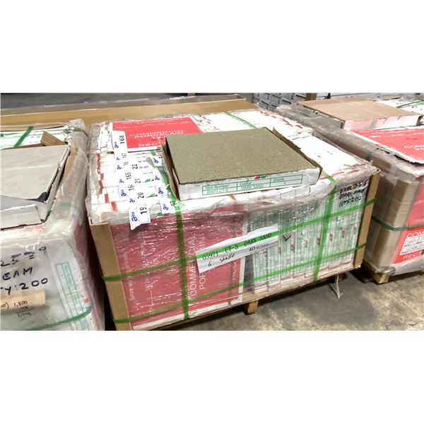 *LD* 432SQ FT OF DARK SAND 18"X18" COMMERCIAL PORCELAIN FLOOR TILE